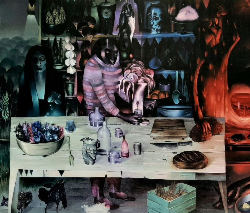 Brujos Cocineros - 34 x 41.5 cm