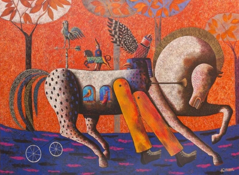 Caballo Híbrido - 44 x 32.5 cm