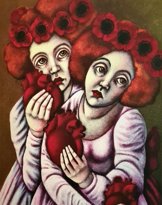 Cargando historias del corazón - 28.5 x 44 cm