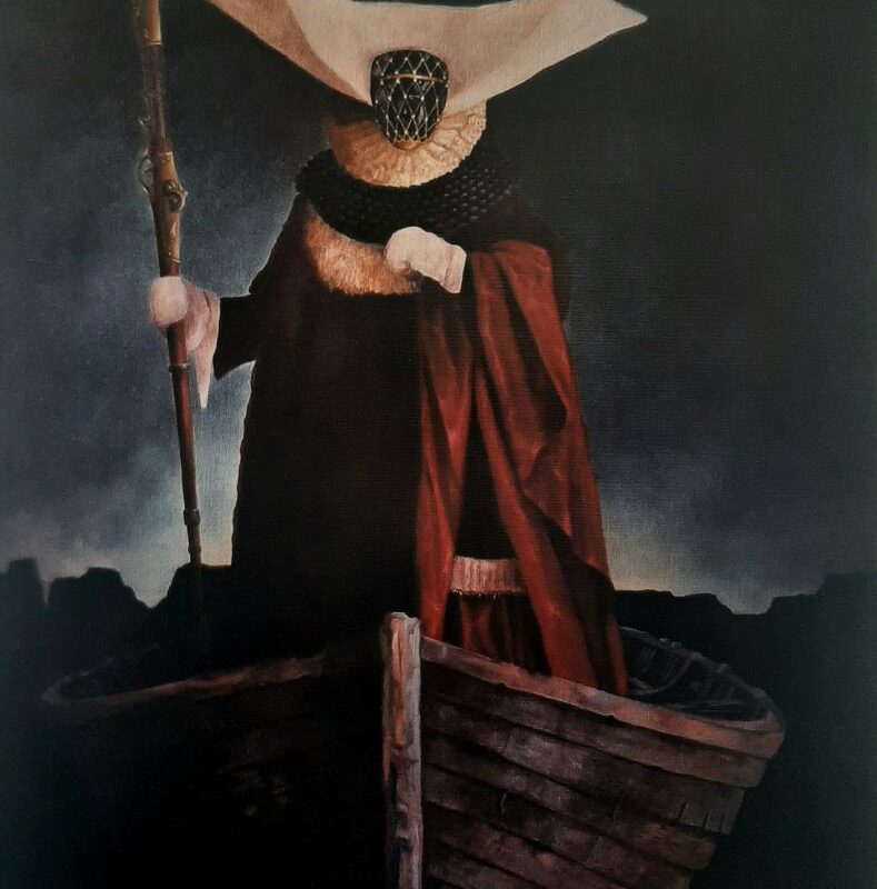 Caronte - 34 x 44 cm