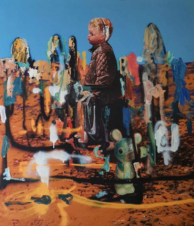 Compañeros de Camino - 38.5 x 34 cm