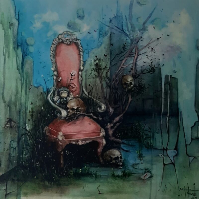 Con El Eco Del Mundo Adentro - 27 x 27 cm