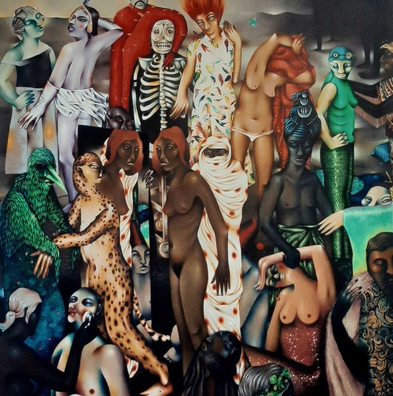 El Artificio - 34 x 41.5 cm