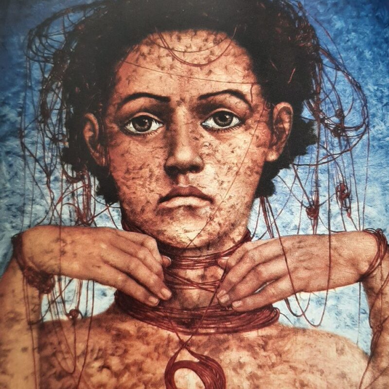 Enredos De Tinto Amor -34 x 38 cm