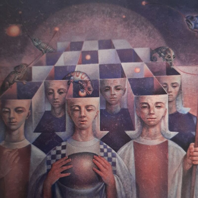 Hermandad del Camaleón - 34 x 43 cm