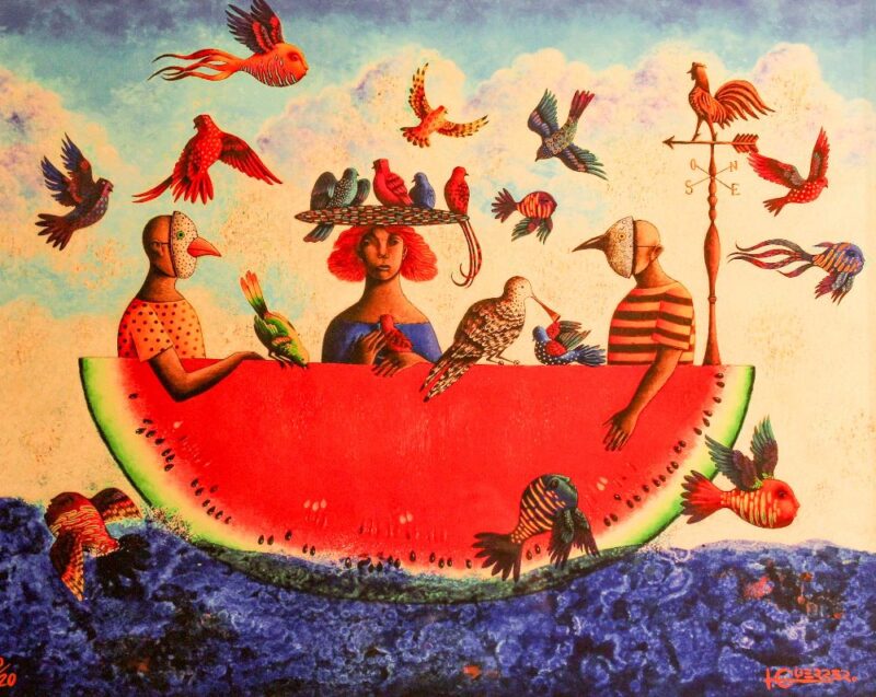 Navegantes - 50 x 63 cm