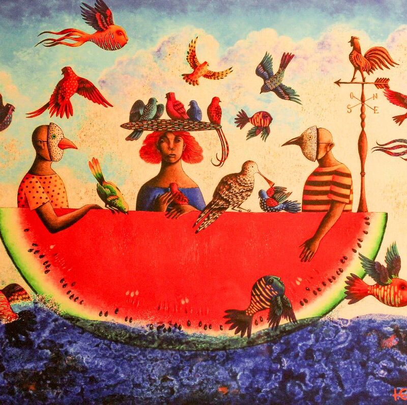 Navegantes - 50 x 63 cm
