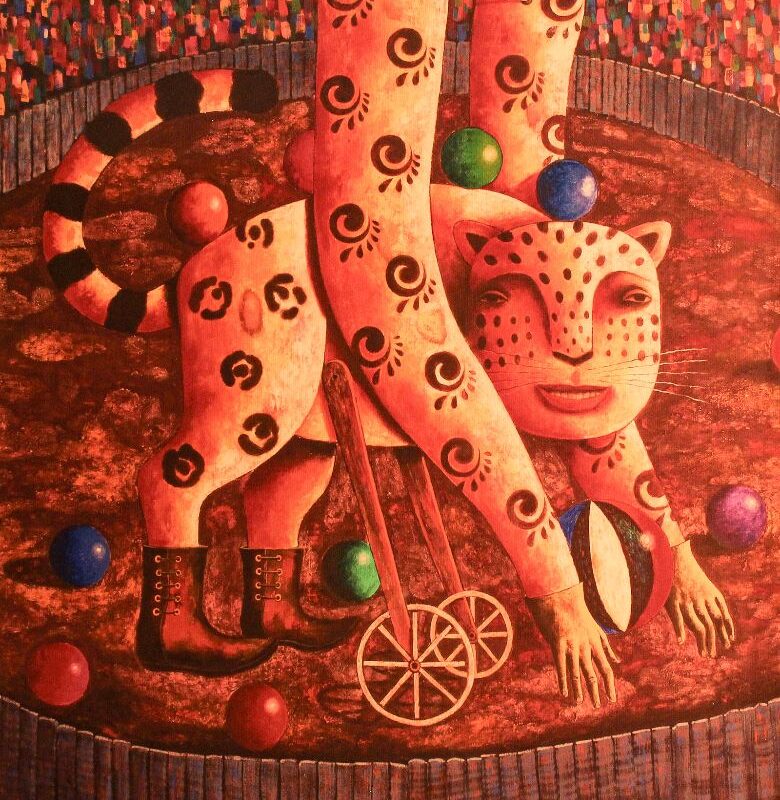 La estrella del circo - 50 x 62 cm