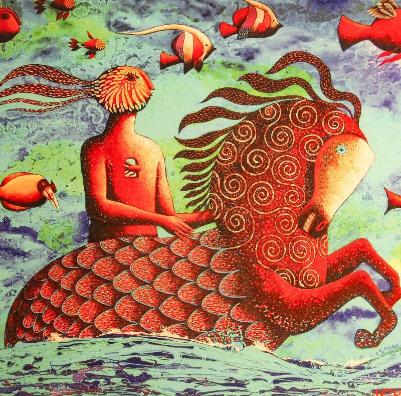 Equino de mar - 50 x 60 cm
