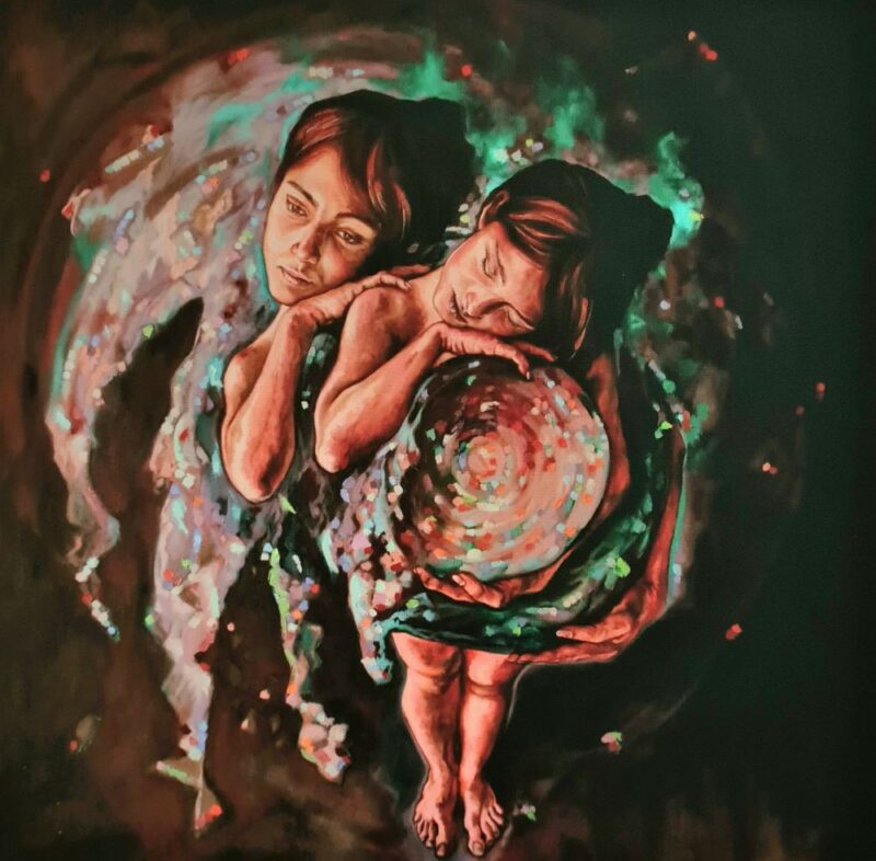 In crescendo - 34 x 34 cm