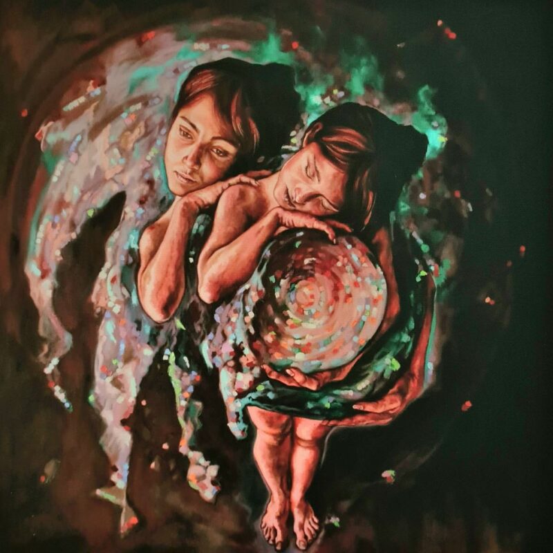 In crescendo - 34 x 34 cm