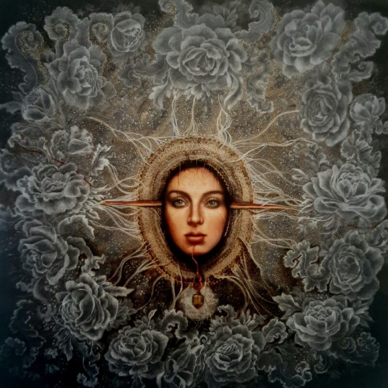 Péndulo - 34 x 34 cm