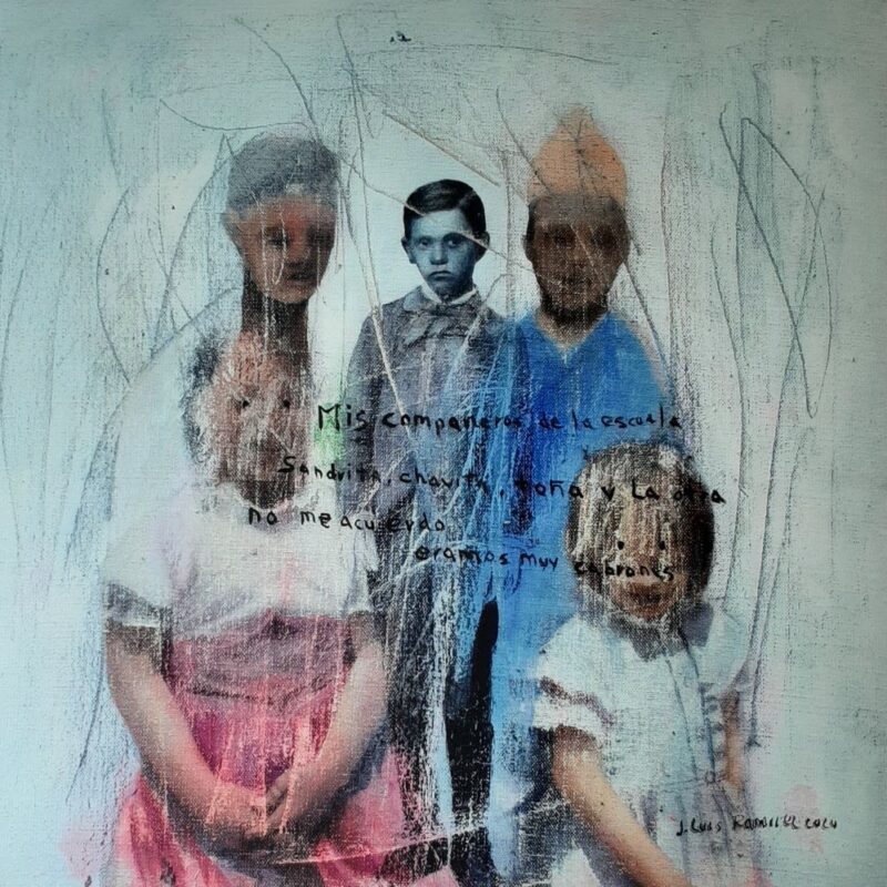 Recuerdos Desdibujados - 34 x 34.5 cm