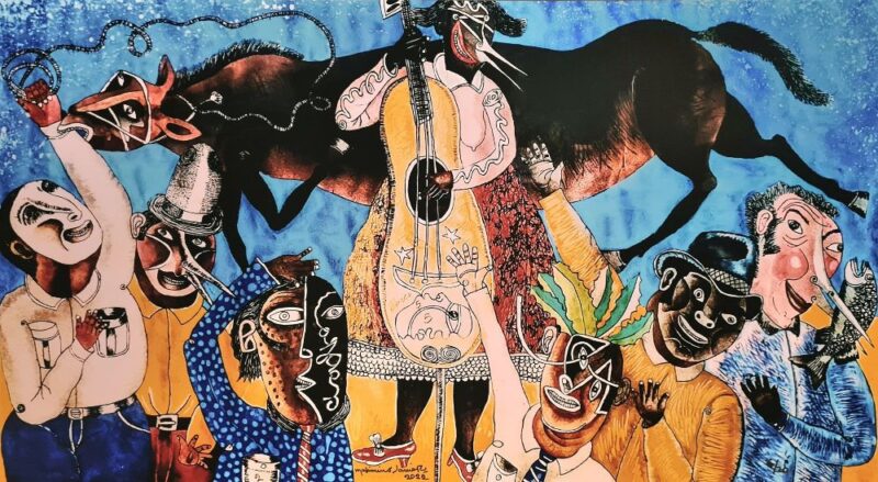 Música marciana - 80 x 45