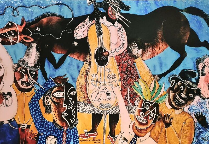Música marciana - 80 x 45