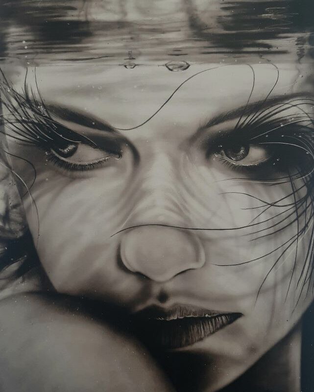 Sombras Bajo El Agua - 28.5 x 44 cm