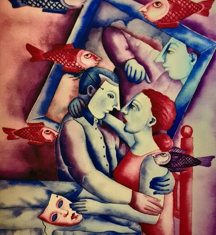 Soy alguien en tus sueños - 33 x 44 cm